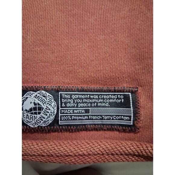 Alphalete Women's size S Chunky Terry Oversized Crop Grunge Pullover Sweatshirt - Picture 5 of 16